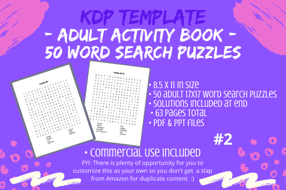 50 Thanksgiving Word Search 4 Adults 2 for Kdp Interiors
