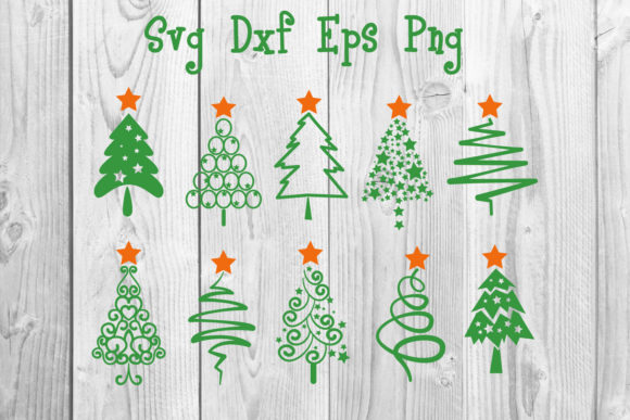 Chgristmas Tree Svg Cut File, Christmas for Print Templates
