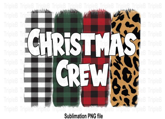 Christmas Crew Sublimation Designs for Crafts