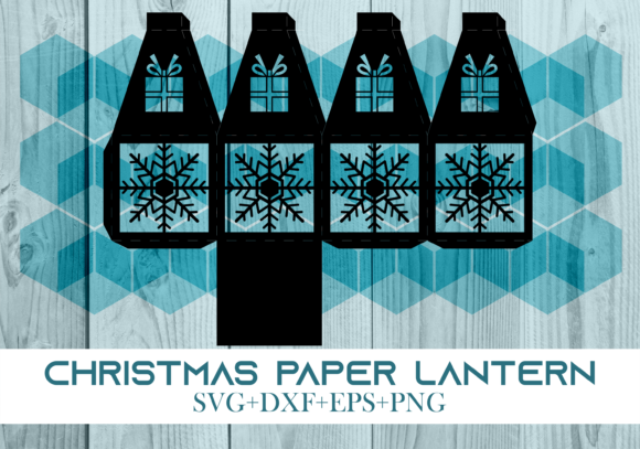 Christmas Paper Lantern Series 0122