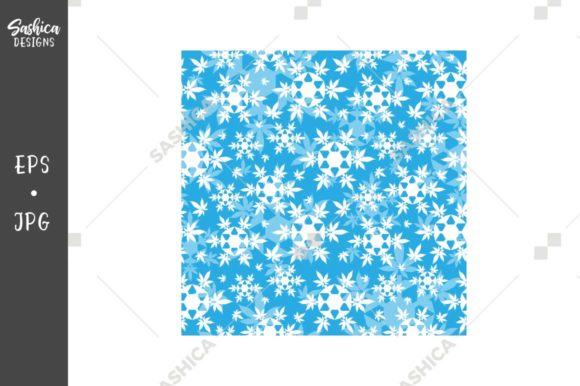Christmas Snowflakes Seamless Pattern