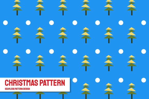 Christmas Tree Pattern for Seasonal Design
