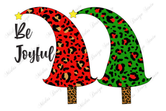 Sublimation - Leopard Christmas Tree for Crafts